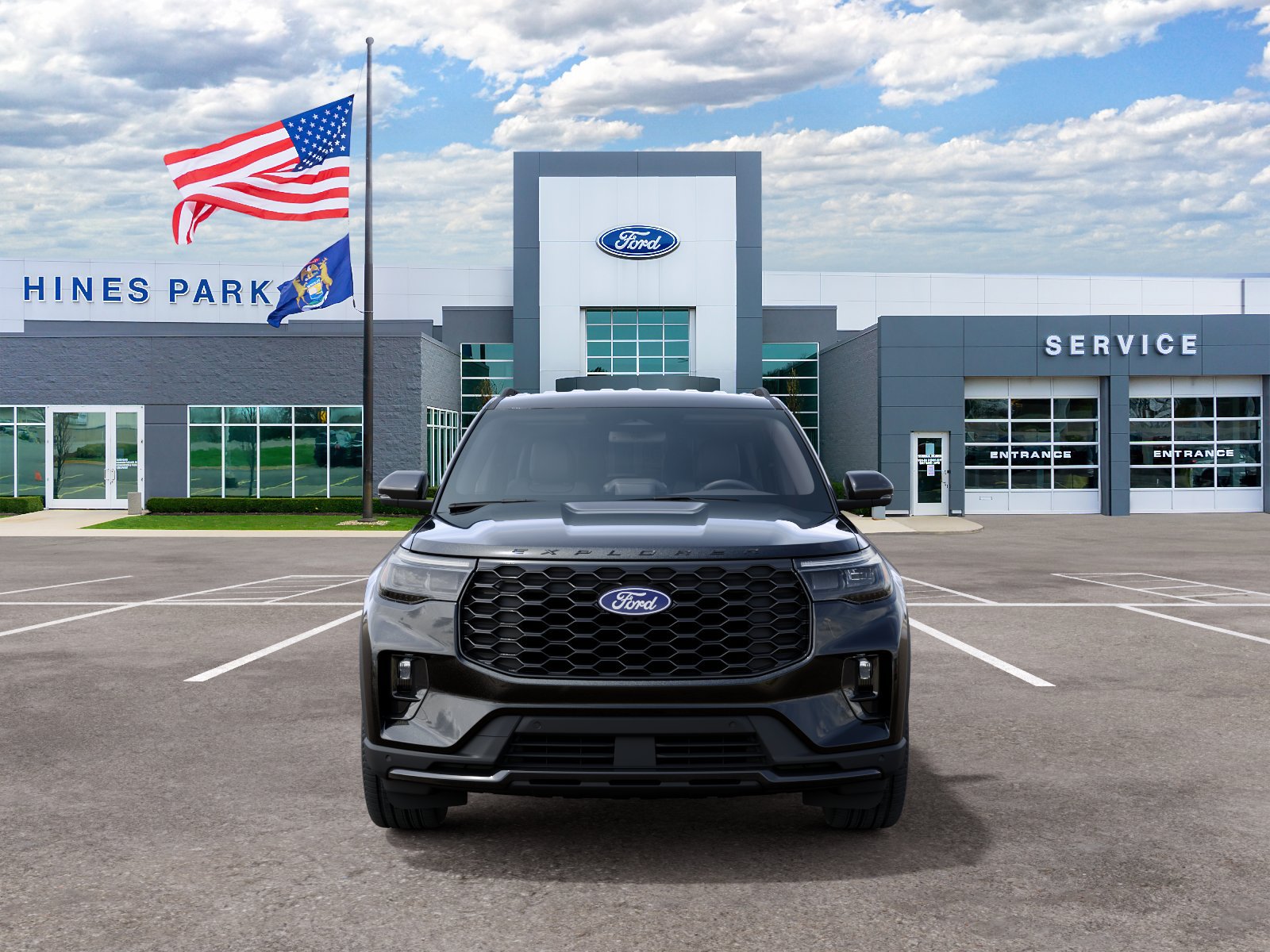 New 2027 Ford Explorer ST-Line w/ Premium Package AWD/4WD image 3
