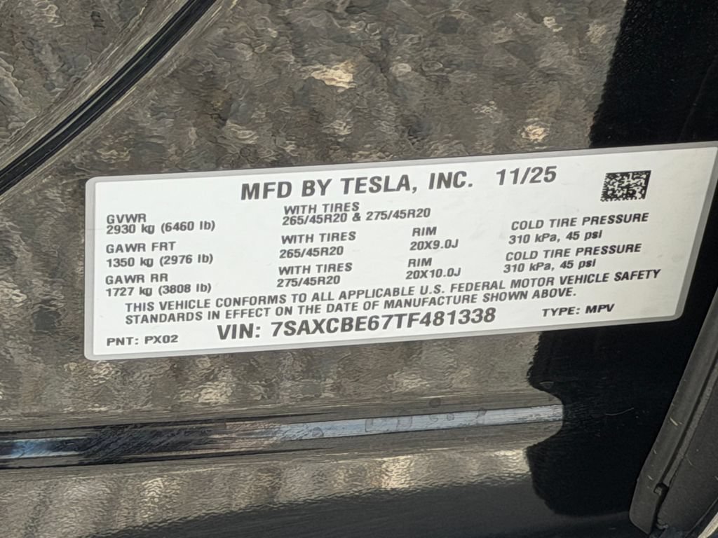 Used 2026 Tesla Model X Plaid AWD/4WD image 9