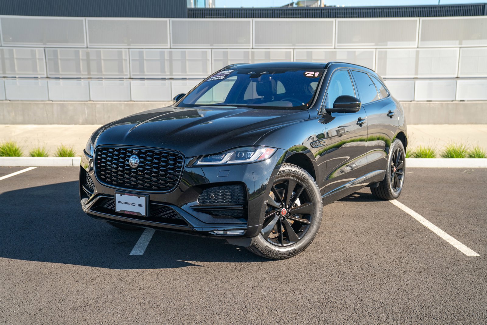 Used 2021 Jaguar F-PACE S AWD/4WD video 1