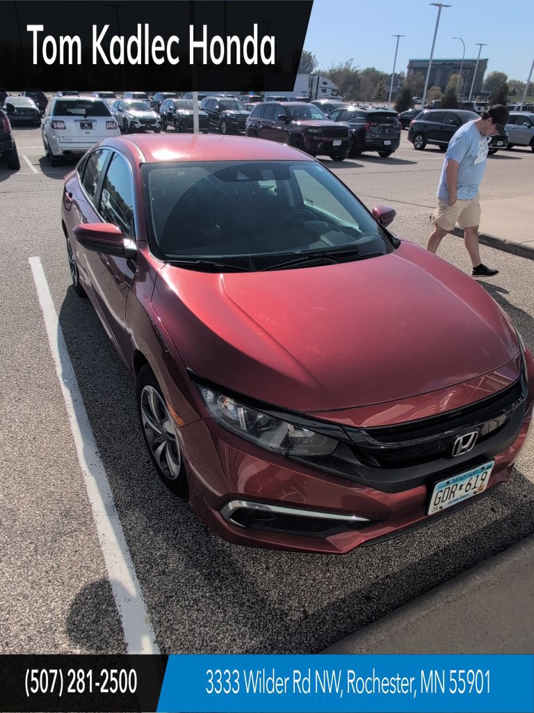 Certified 2021 Honda Civic LX image 1