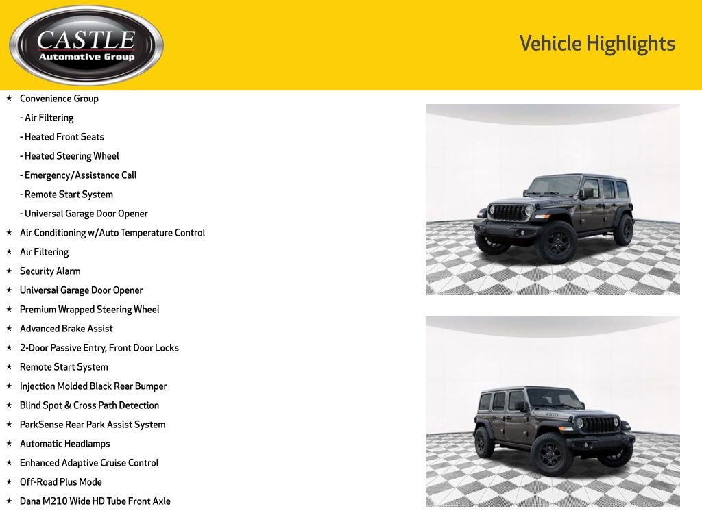 New 2025 Jeep Wrangler Willys image 11