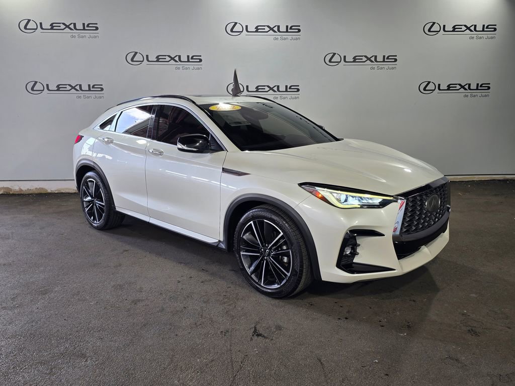 Used 2022 INFINITI QX55 Luxe AWD/4WD image 3