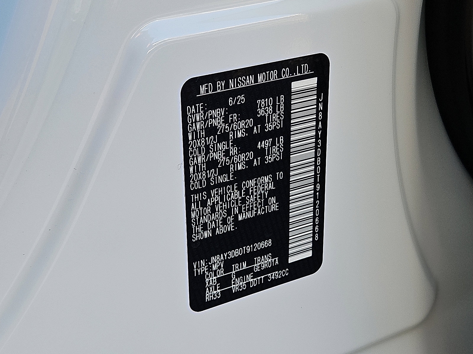 New 2026 Nissan Armada PRO-4X w/ Captain's Chari Seat Package image 19