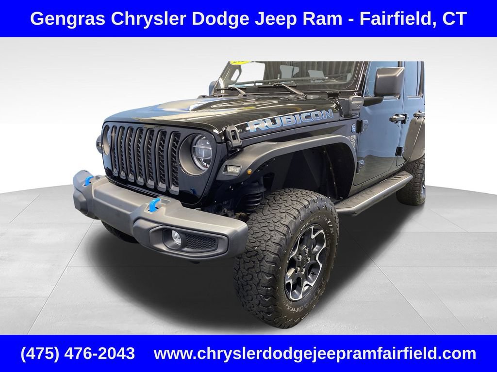 Used 2022 Jeep Wrangler Unlimited Rubicon 4xe w/ Cold Weather Group AWD/4WD image 50