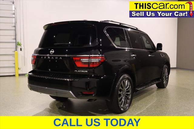 Used 2024 Nissan Armada Platinum w/ Captain's Chairs Package RWD image 8