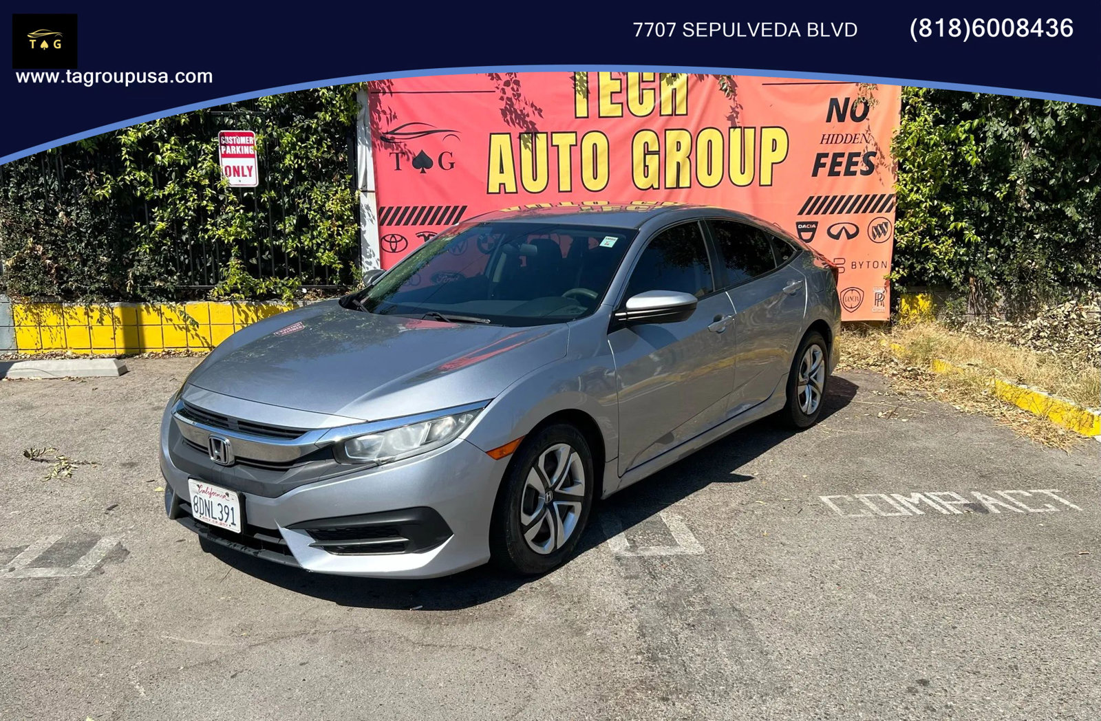 Used 2018 Honda Civic LX