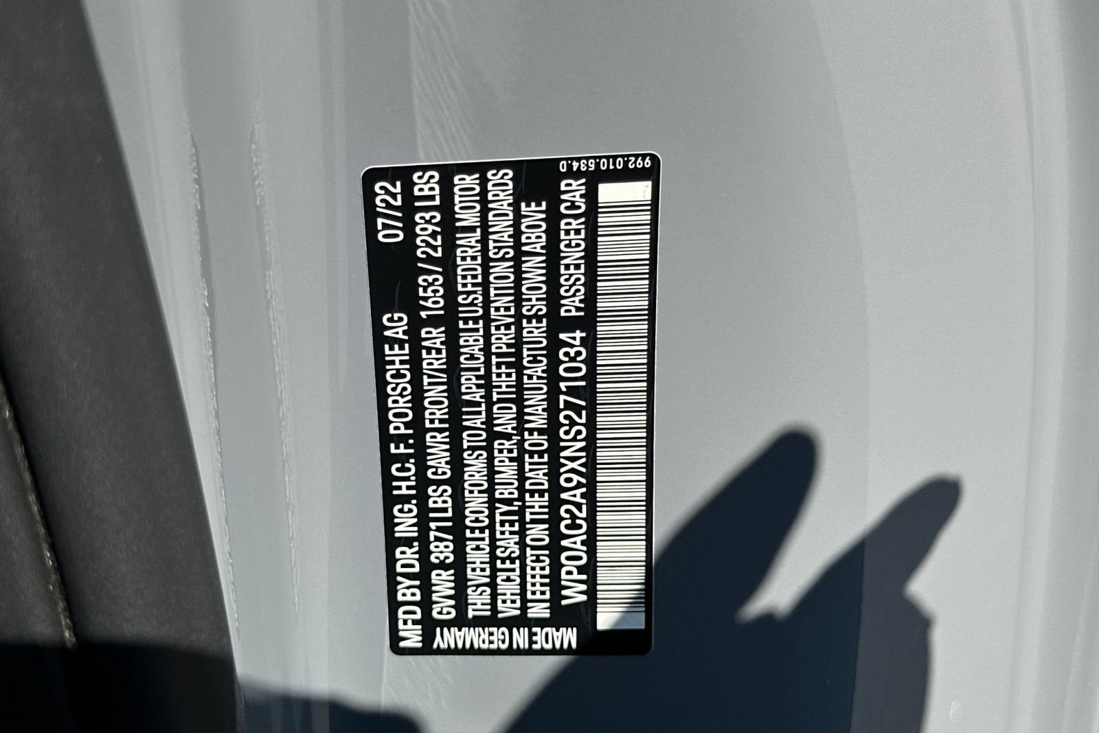 Certified 2022 Porsche 911 GT3 RWD image 45