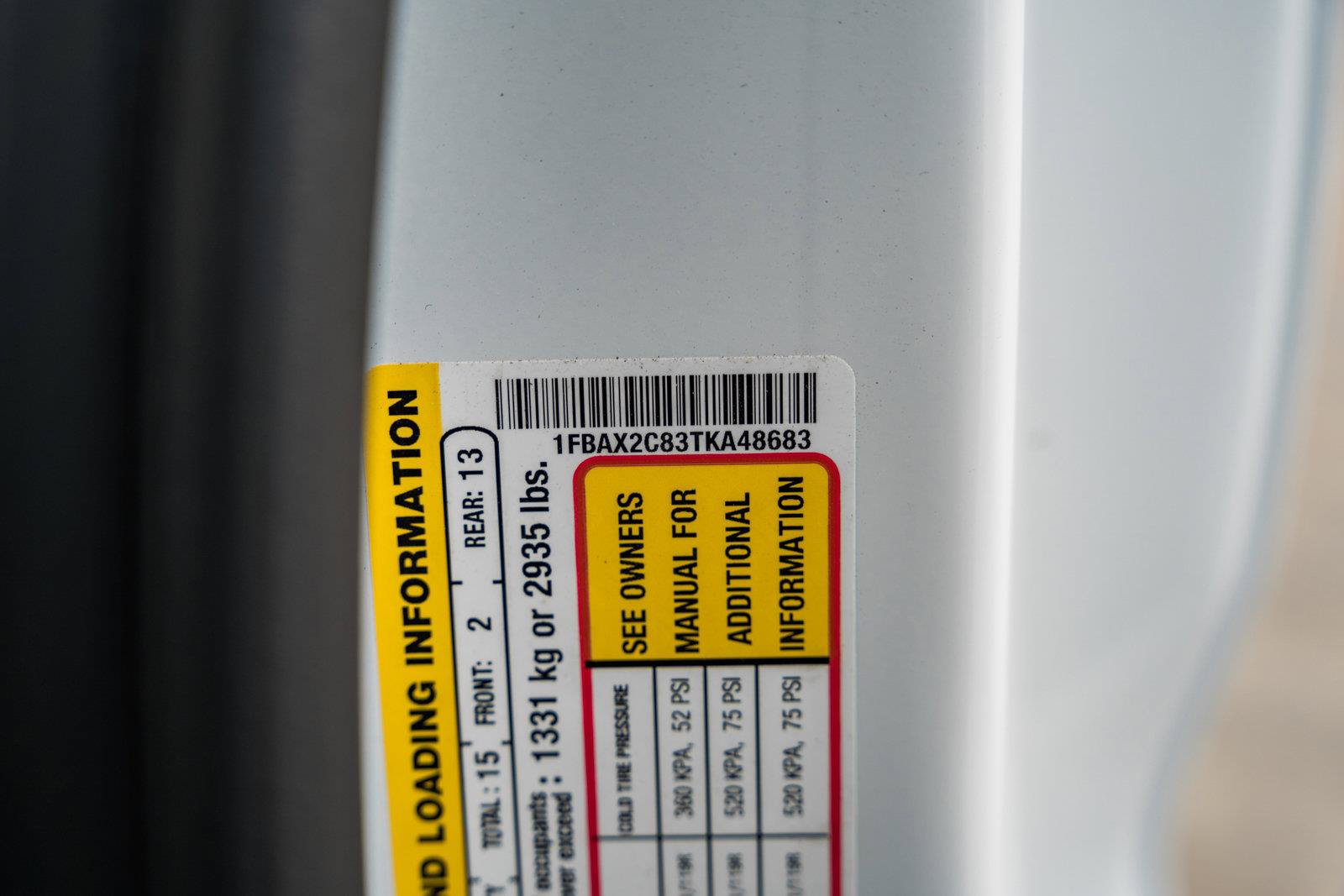 New 2026 Ford Transit 350 XL RWD image 37
