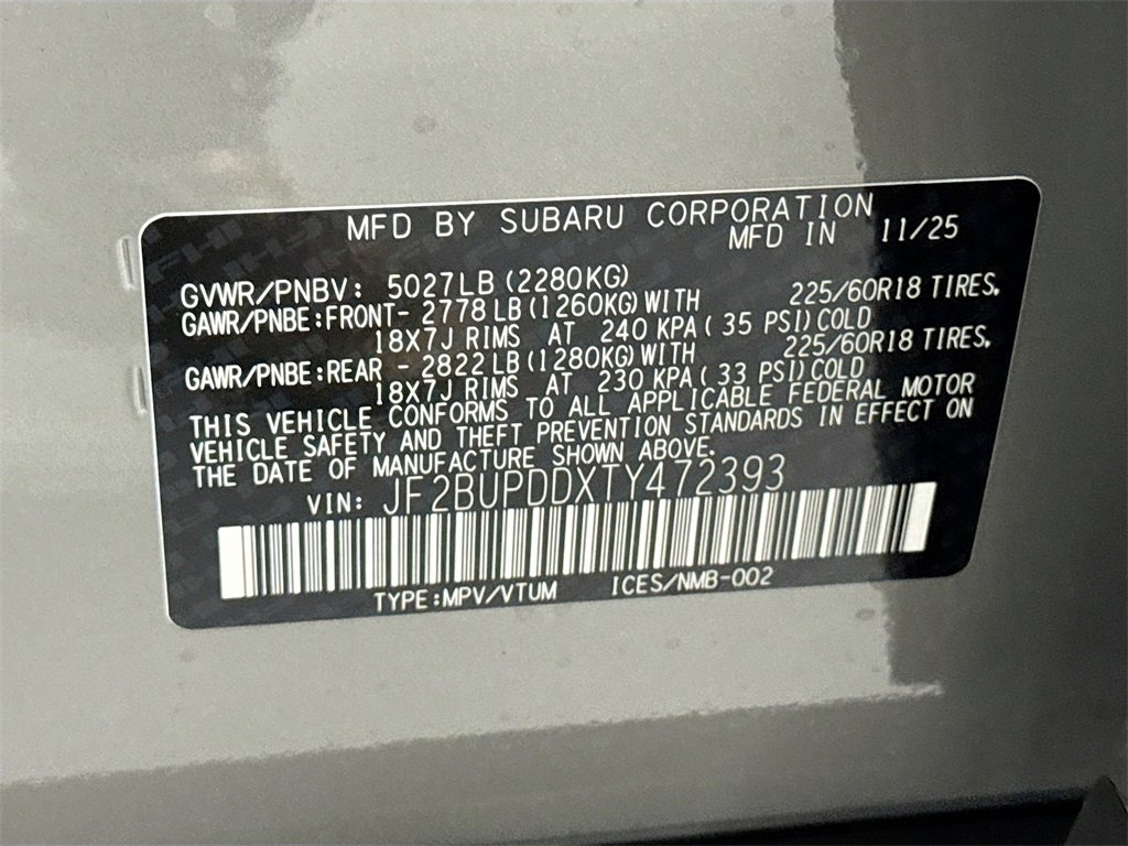 New 2026 Subaru Outback Limited image 32