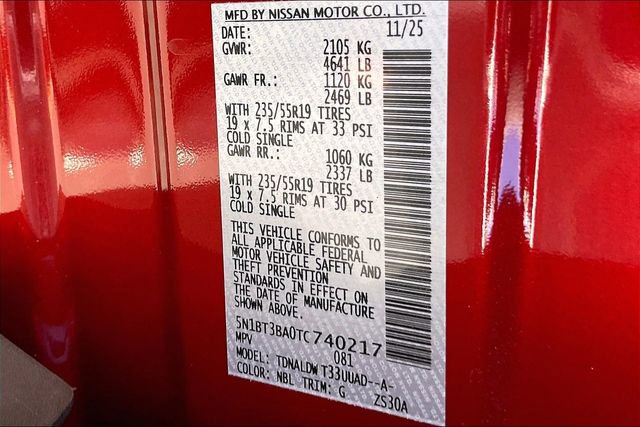 New 2026 Nissan Rogue SV image 16