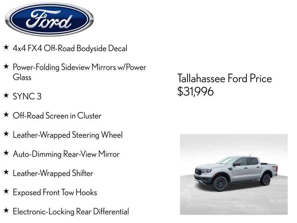 Used 2019 Ford Ranger XLT w/ FX4 Off-Road Package AWD/4WD image 13