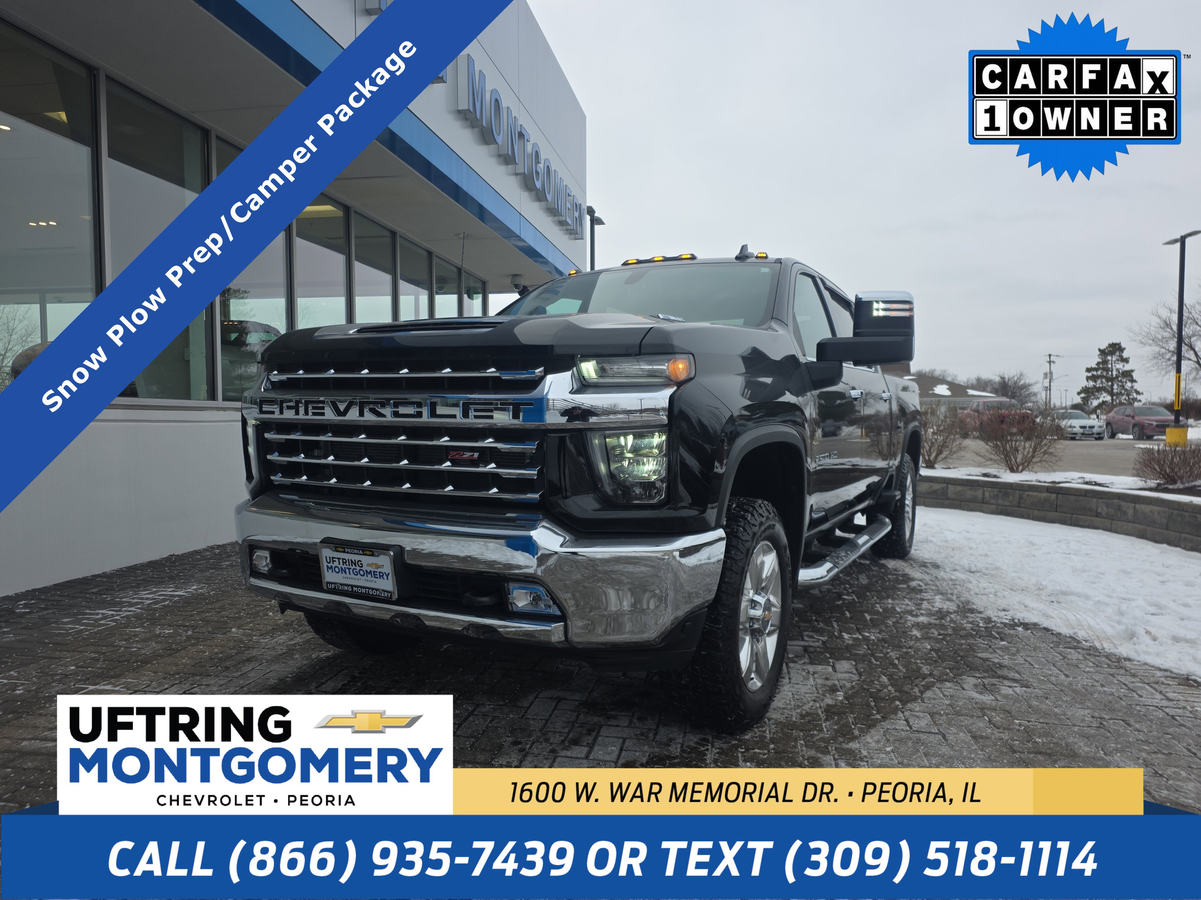 Used 2022 Chevrolet Silverado 2500 LTZ w/ Snow Plow Prep/Camper Package