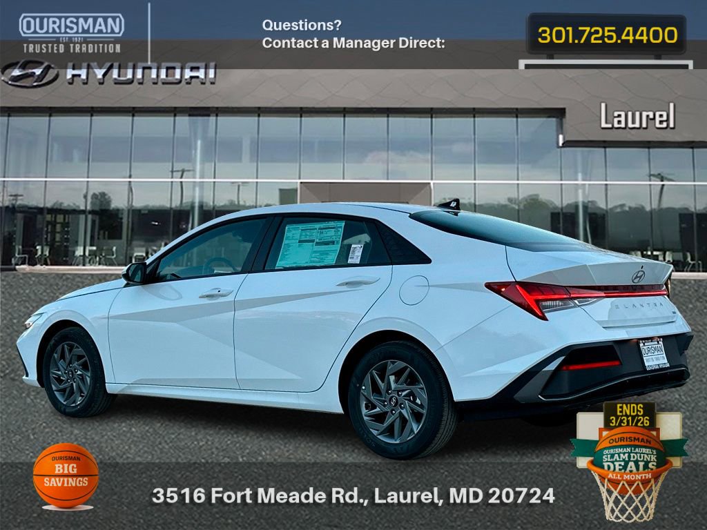 New 2026 Hyundai Elantra Blue image 3