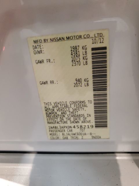 Used 2013 Nissan Altima 3.5 SL w/ Technology Pkg image 31