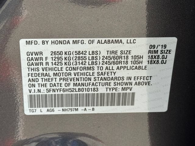 Certified 2020 Honda Pilot EX-L image 32