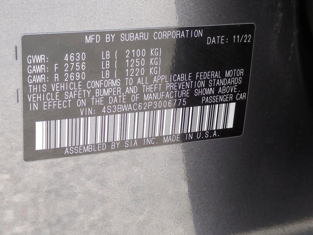 Used 2023 Subaru Legacy Premium image 24