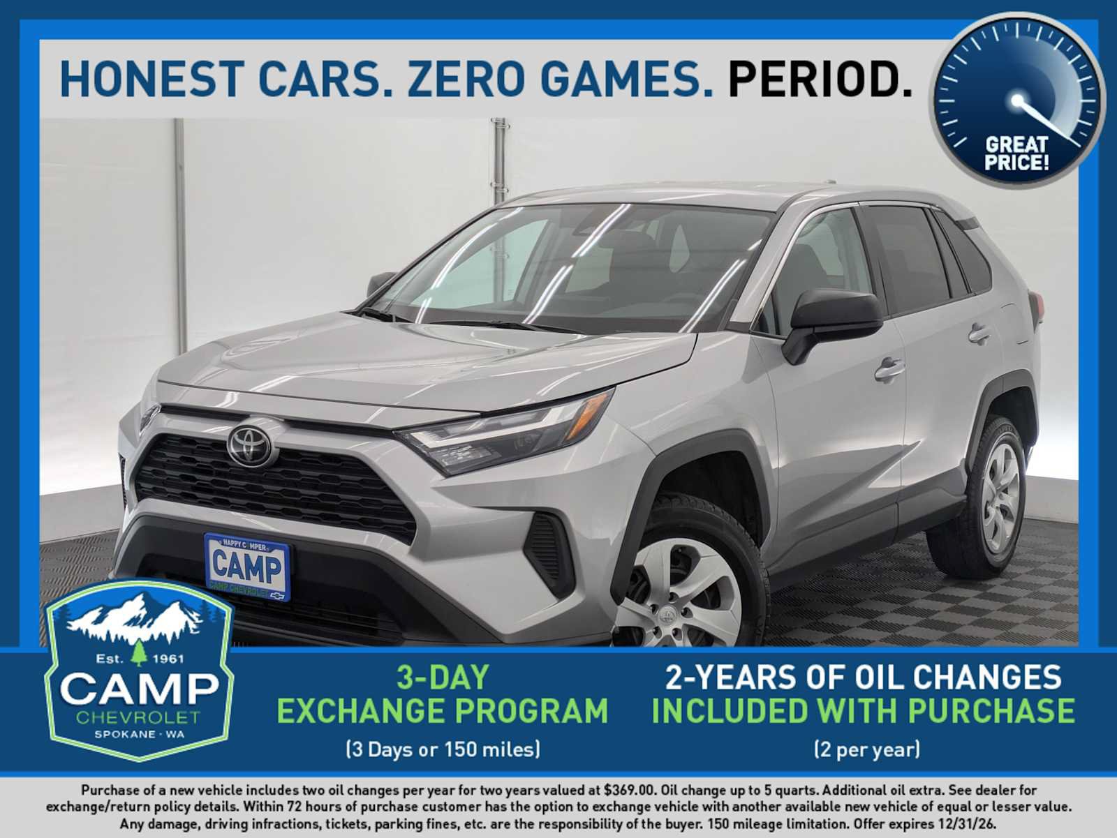Used 2024 Toyota RAV4 LE