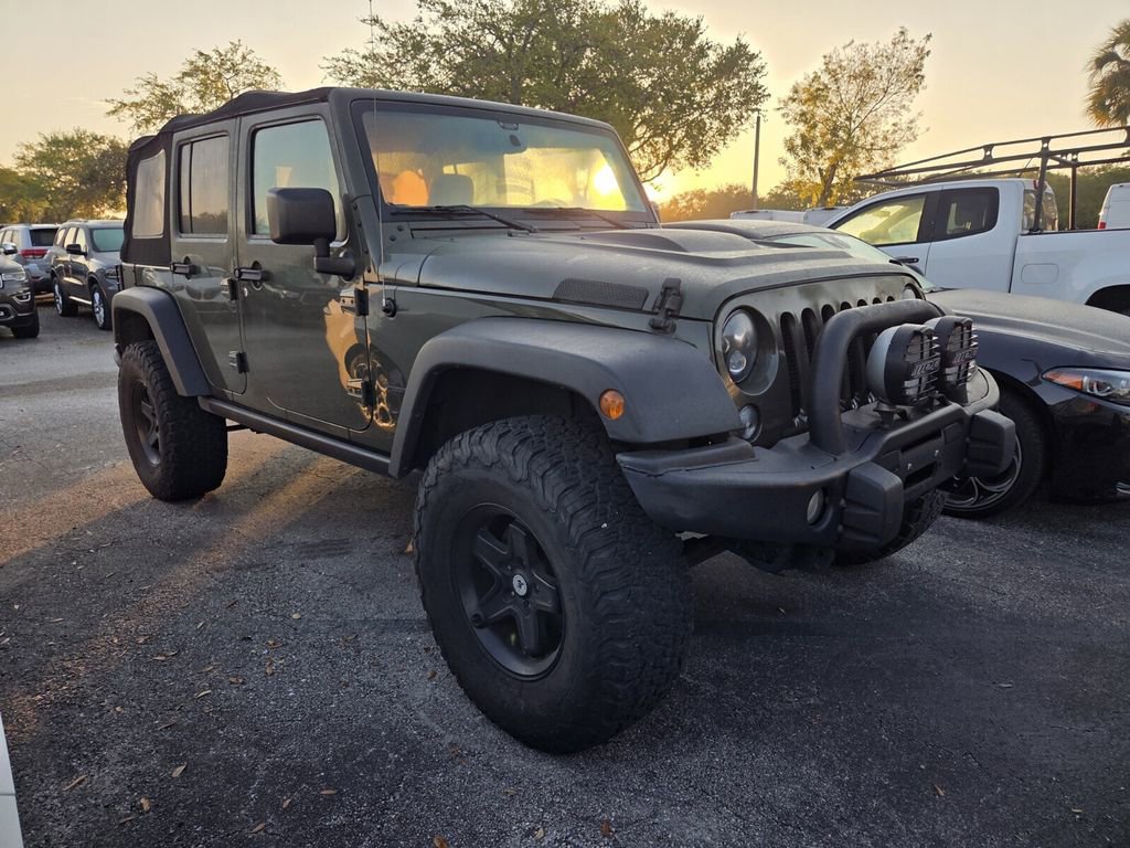 Used 2015 Jeep Wrangler Unlimited Rubicon w/ Dual Top Group image 2
