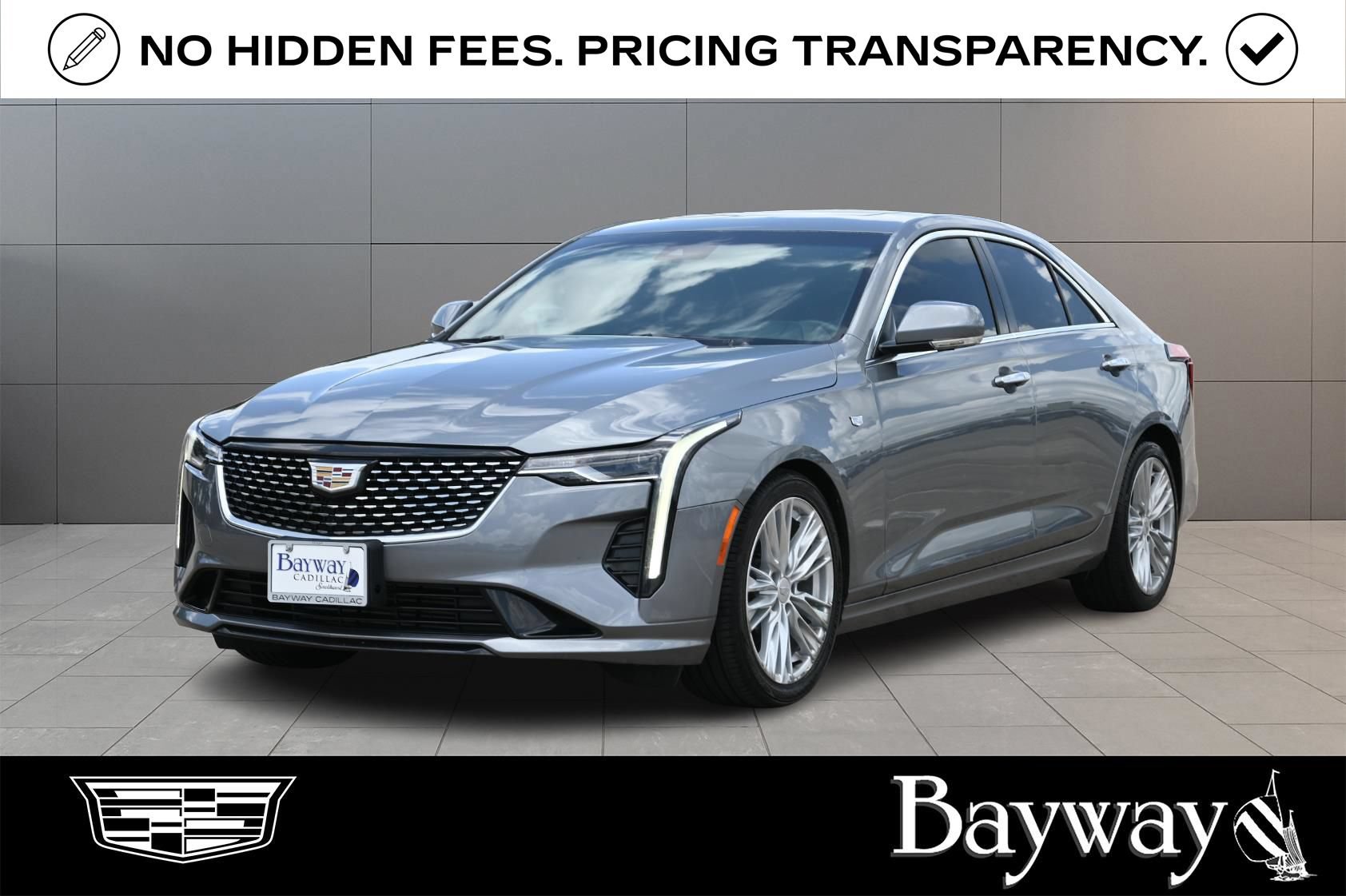 Used 2020 Cadillac CT4 Premium Luxury w/ Climate Package RWD image 1