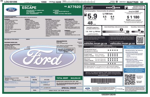 Used 2022 Ford Escape Titanium image 8