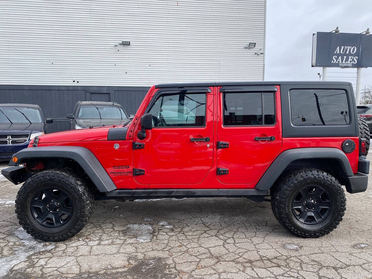 Used 2016 Jeep Wrangler Unlimited Sport w/ Quick Order Package 24S AWD/4WD image 35