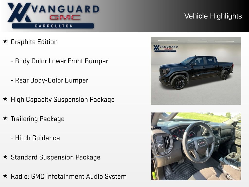 Used 2025 GMC Sierra 1500 Pro w/ Graphite Edition image 26