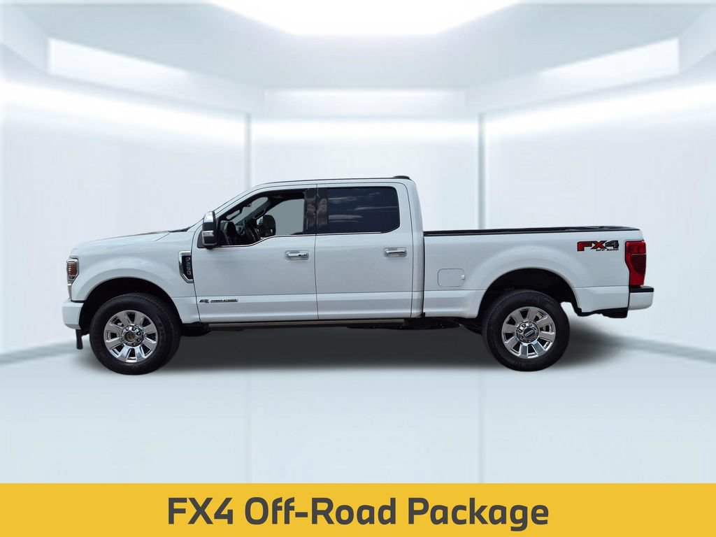 Used 2021 Ford F250 Platinum w/ FX4 Off-Road Package AWD/4WD image 2