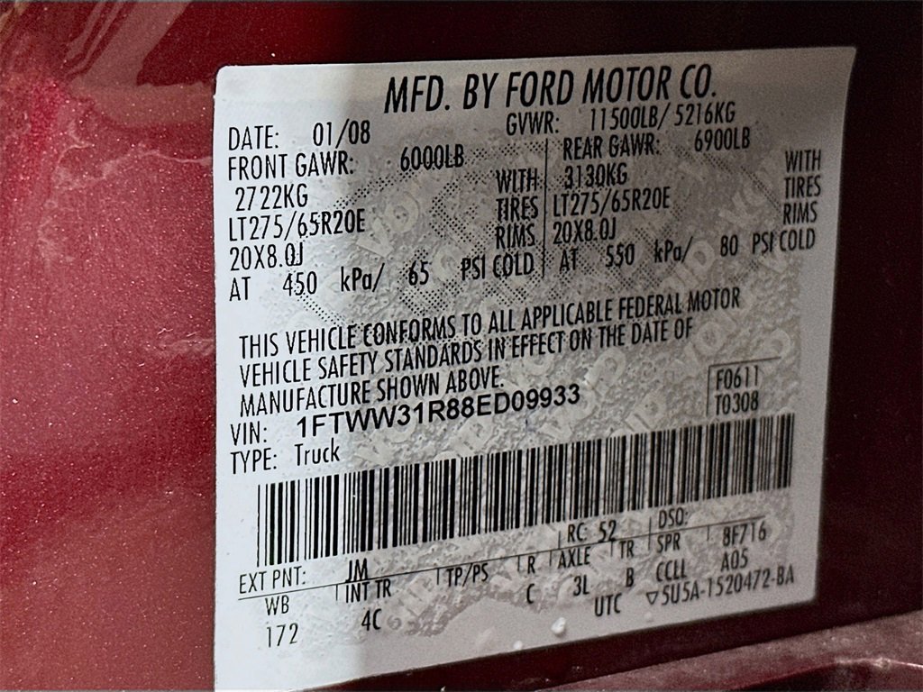 Used 2008 Ford F350 Lariat image 29