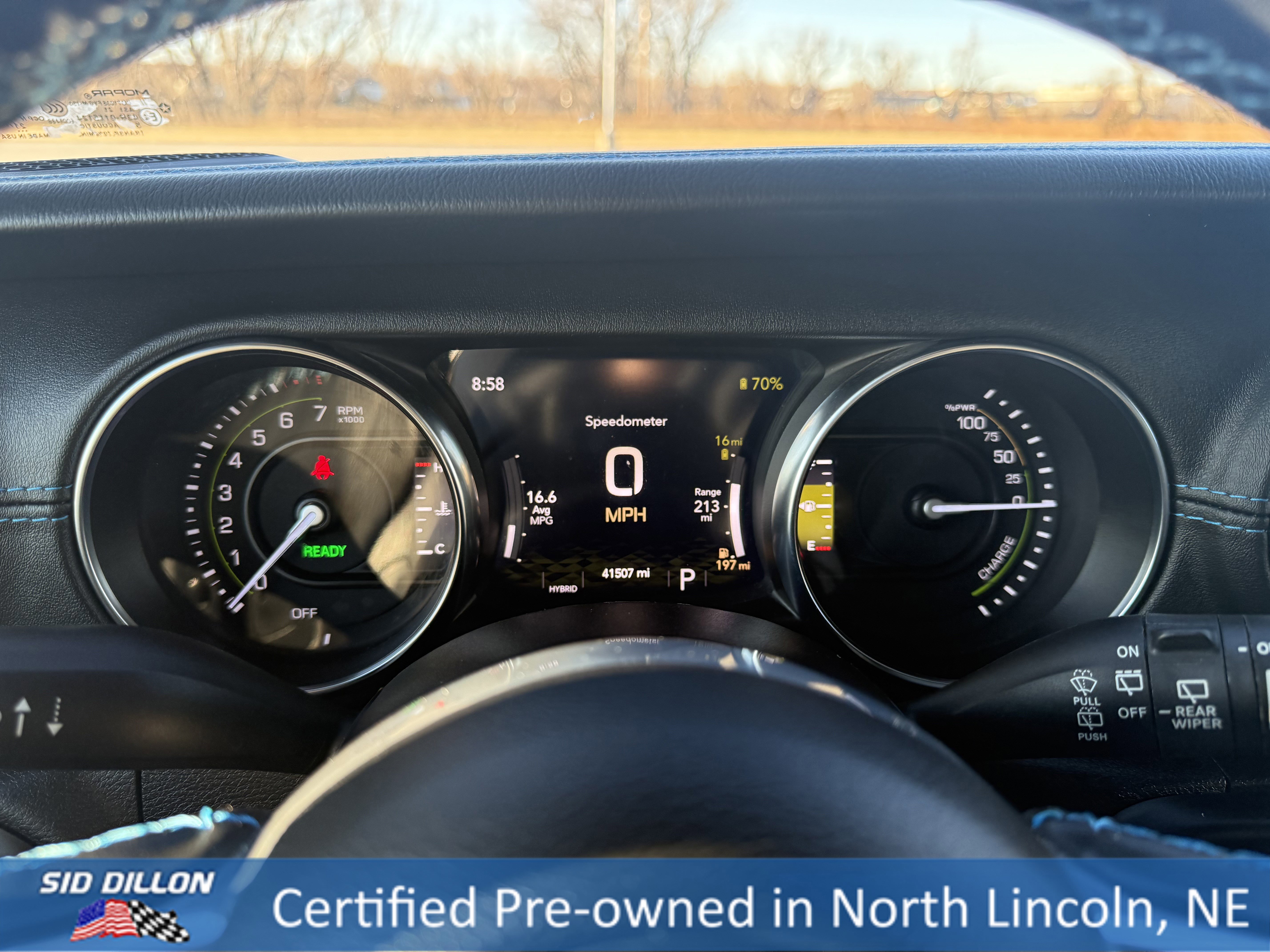 Used 2021 Jeep Wrangler Unlimited Rubicon 4xe w/ Cold Weather Group image 12