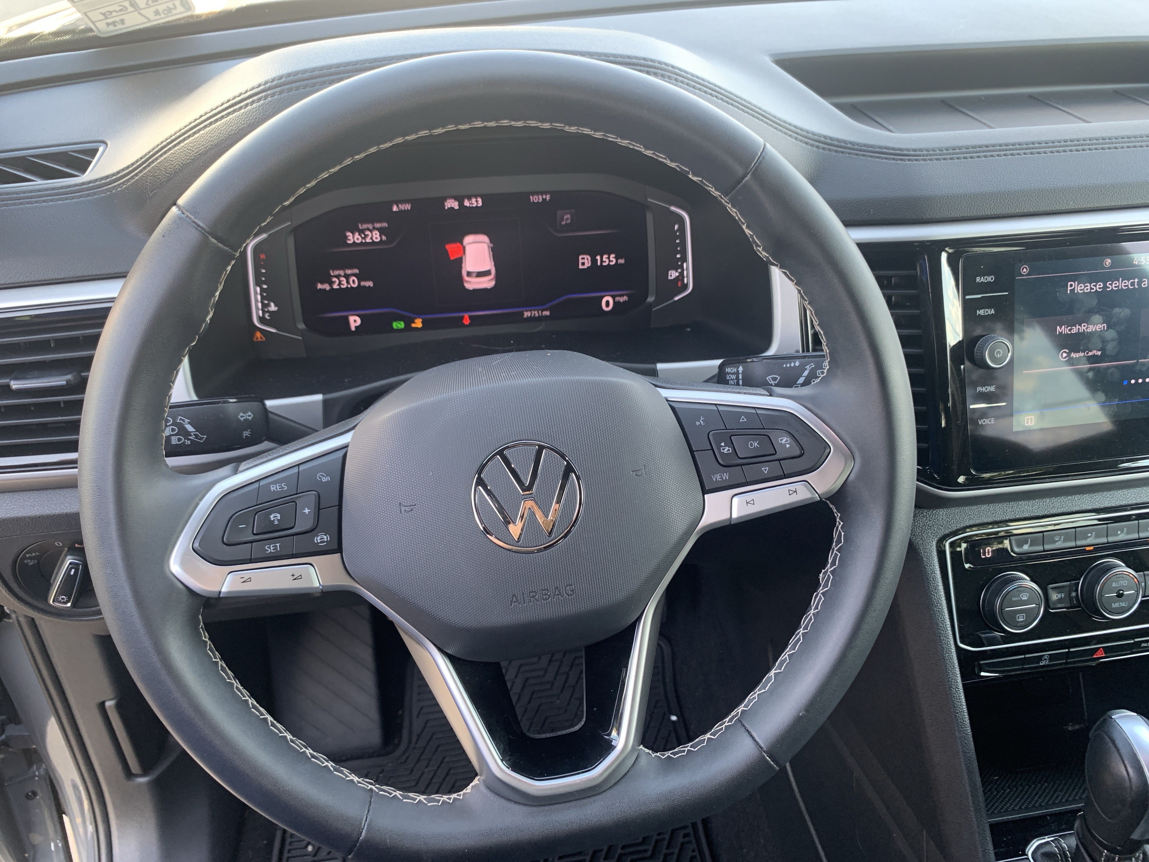 Used 2023 Volkswagen Atlas Cross Sport SE w/ Black Wheel Package FWD image 18