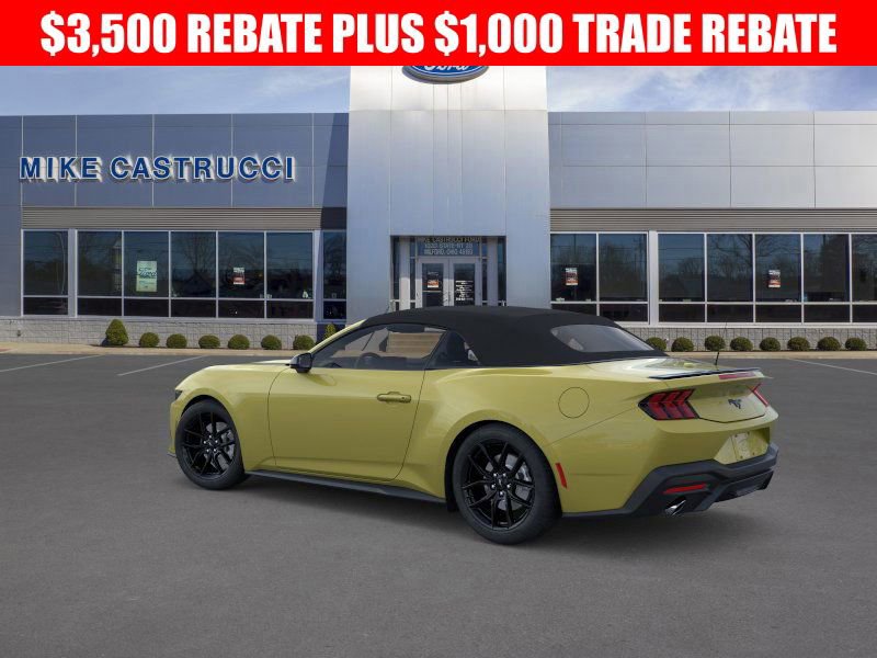 New 2025 Ford Mustang Convertible w/ Mustang Nite Pony Package image 4
