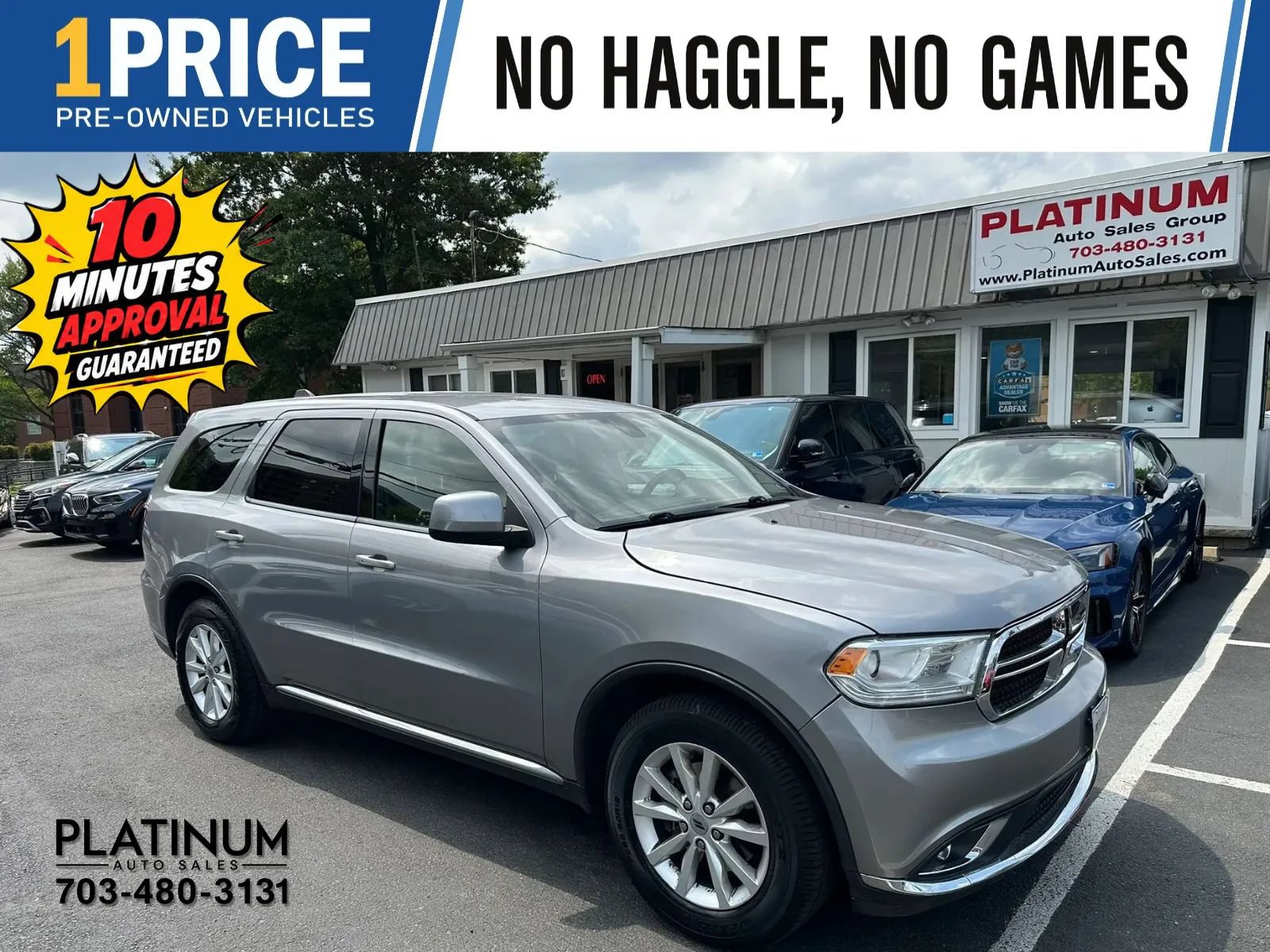 Used 2019 Dodge Durango SXT w/ 3rd Row Seating Group