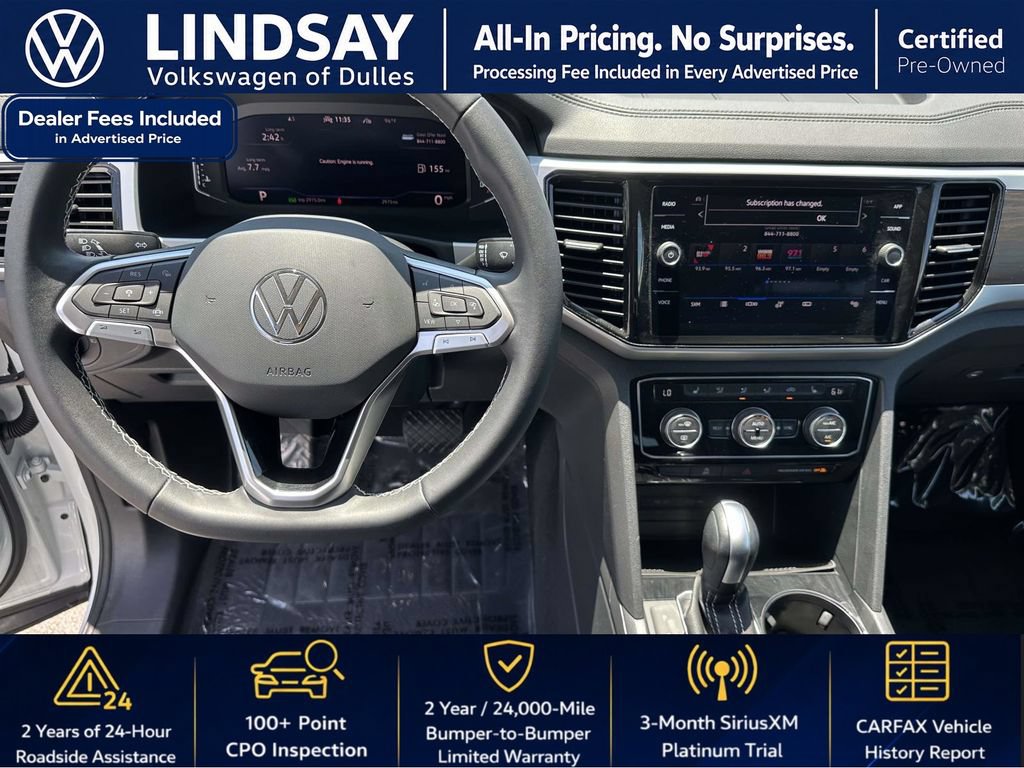 Certified 2023 Volkswagen Atlas SE AWD/4WD image 11