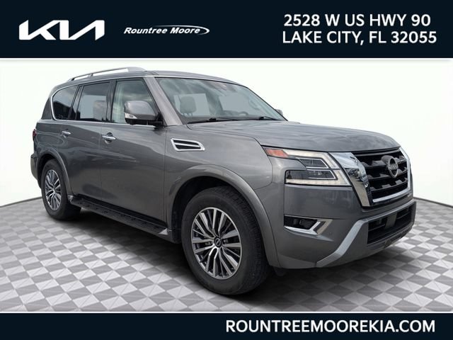 Used 2024 Nissan Armada SL w/ Captain's Chairs Package AWD/4WD video 1