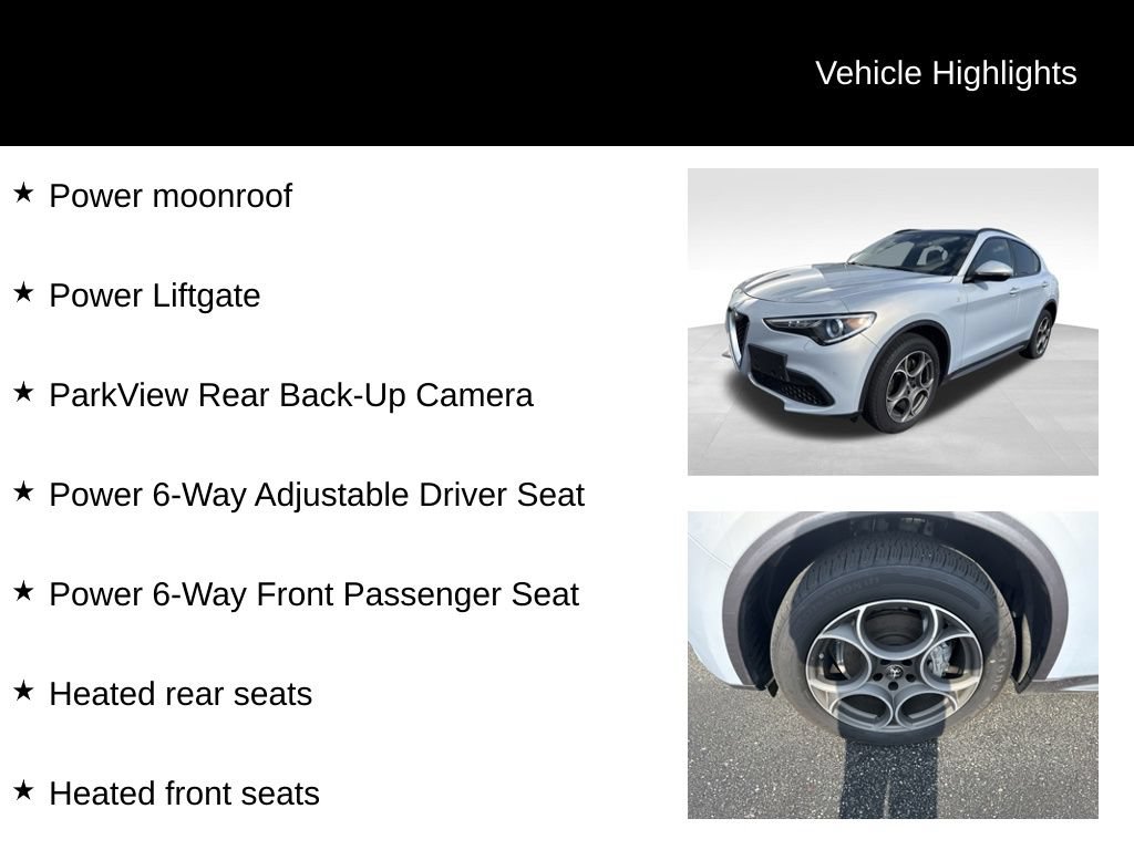 Used 2022 Alfa Romeo Stelvio Ti w/ Active Assist Plus Package AWD/4WD image 34