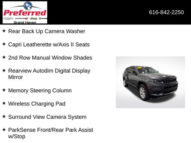 Used 2023 Jeep Grand Cherokee L Limited w/ Luxury Tech Group II image 24