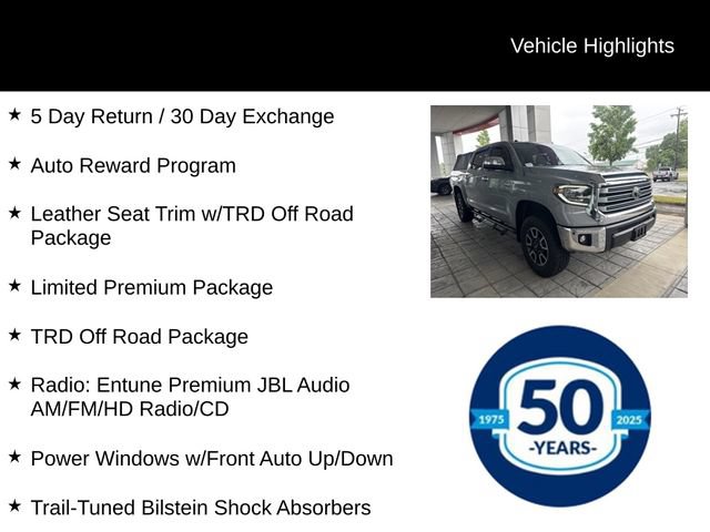 Used 2019 Toyota Tundra Limited w/ Limited Premium Package AWD/4WD image 8