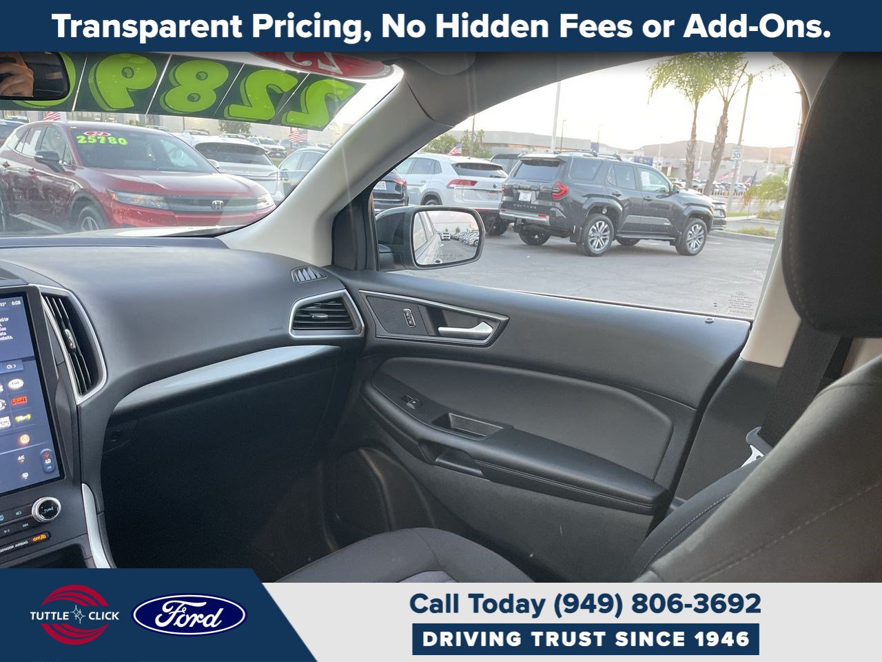 Certified 2023 Ford Edge SE w/ Black Appearance Package AWD/4WD image 3