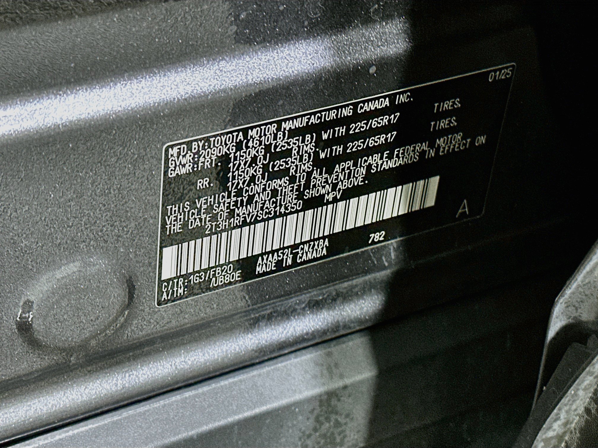 Used 2025 Toyota RAV4 LE FWD image 12