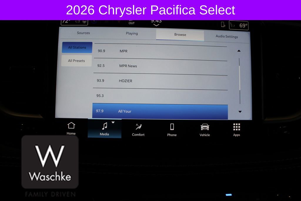 New 2026 Chrysler Pacifica Select image 42