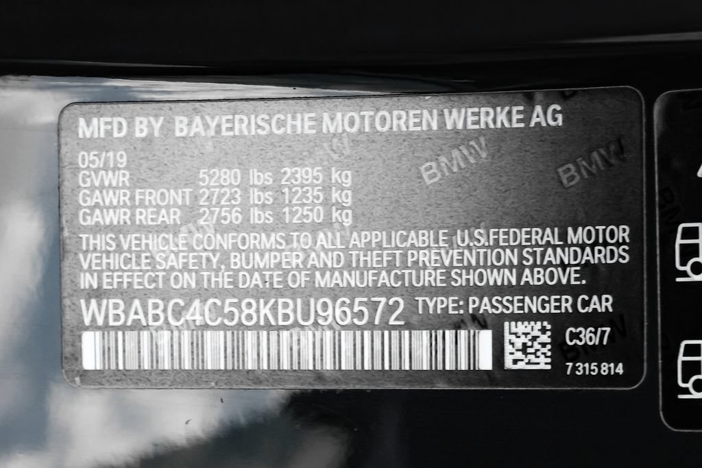 Used 2019 BMW M850i xDrive Coupe w/ Driving Assistance Package AWD/4WD image 46