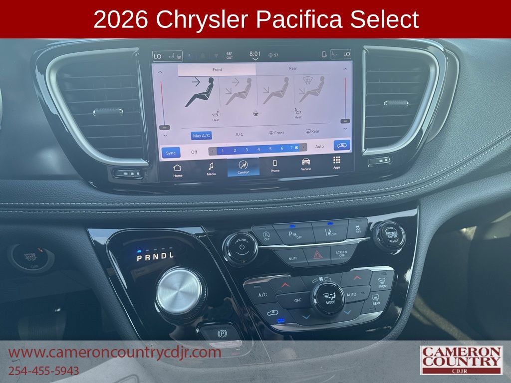 New 2026 Chrysler Pacifica Select w/ S Appearance Package FWD image 11