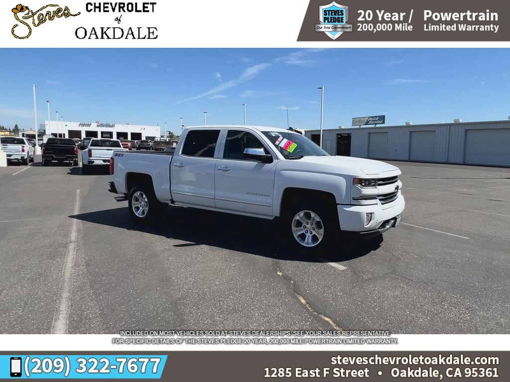 Certified 2018 Chevrolet Silverado 1500 LTZ Z71 w/ LTZ Plus Package AWD/4WD image 2