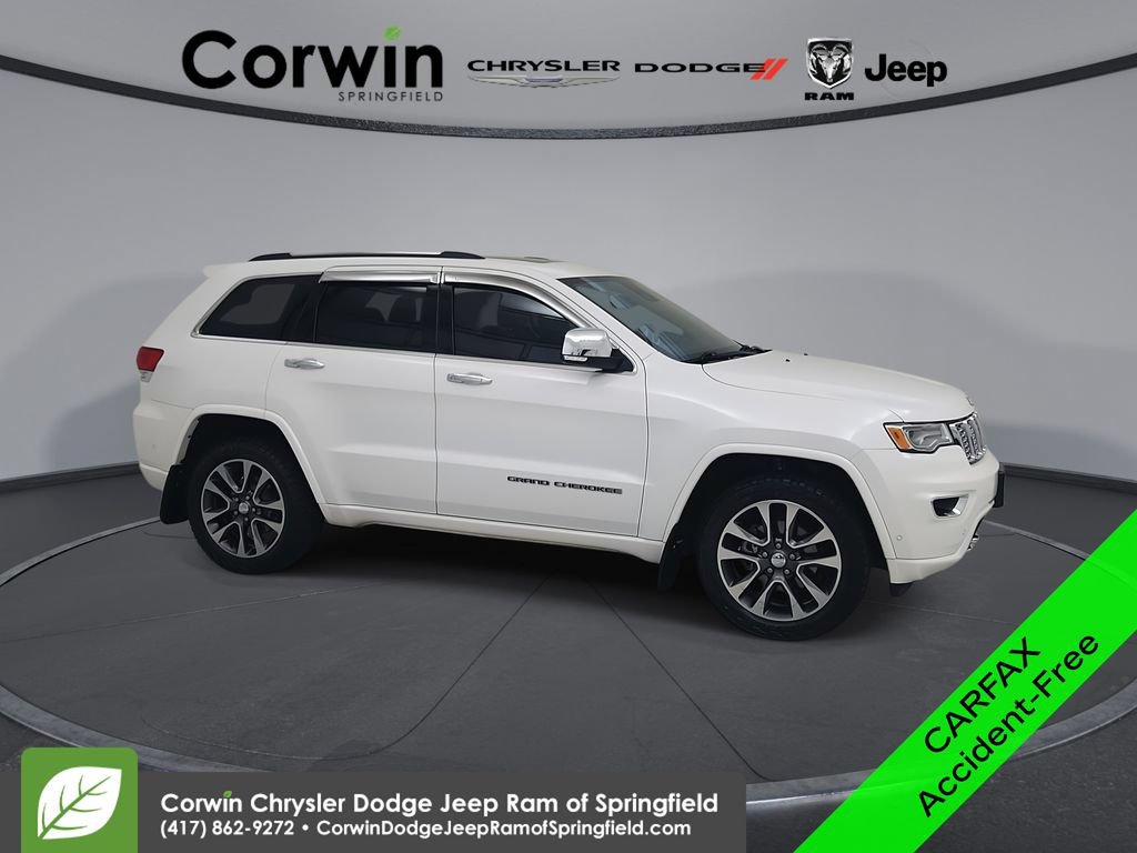 Used 2017 Jeep Grand Cherokee Overland w/ Jeep Active Safety Group AWD/4WD image 1