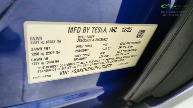 Used 2023 Tesla Model X Plaid AWD/4WD image 61