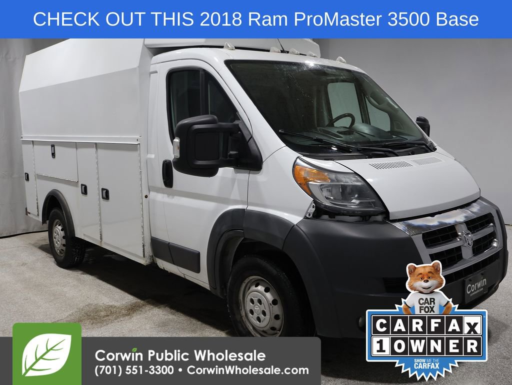 Used 2018 RAM ProMaster 3500 w/ Premium Appearance Group