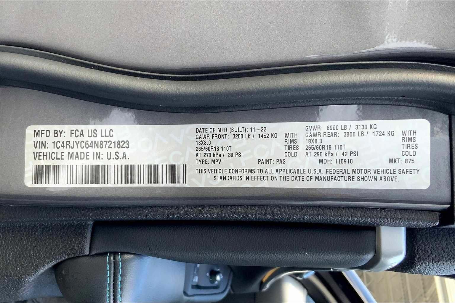 Used 2022 Jeep Grand Cherokee Trailhawk image 31