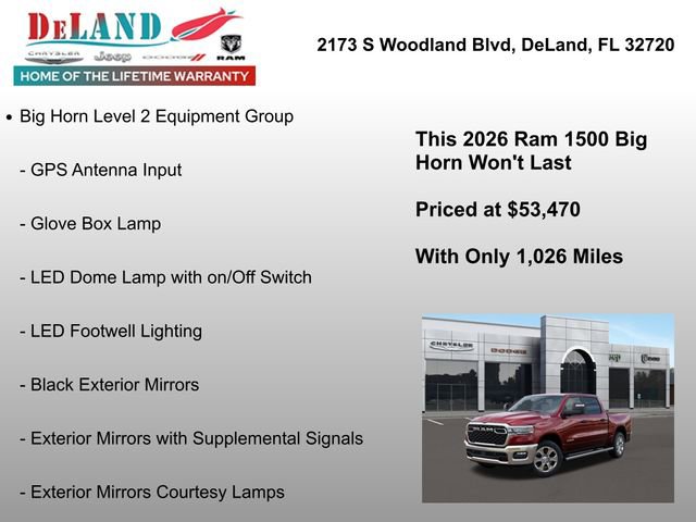 New 2026 RAM 1500 Big Horn image 18