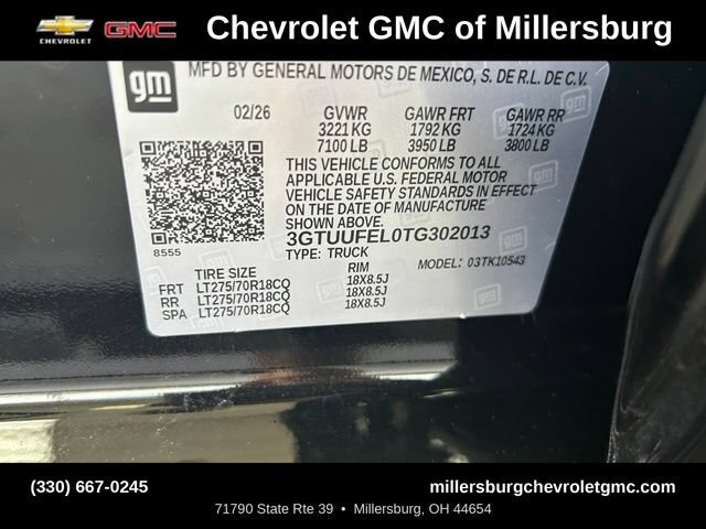 New 2026 GMC Sierra 1500 AT4X w/ LPO, Black Badging Package AWD/4WD image 33