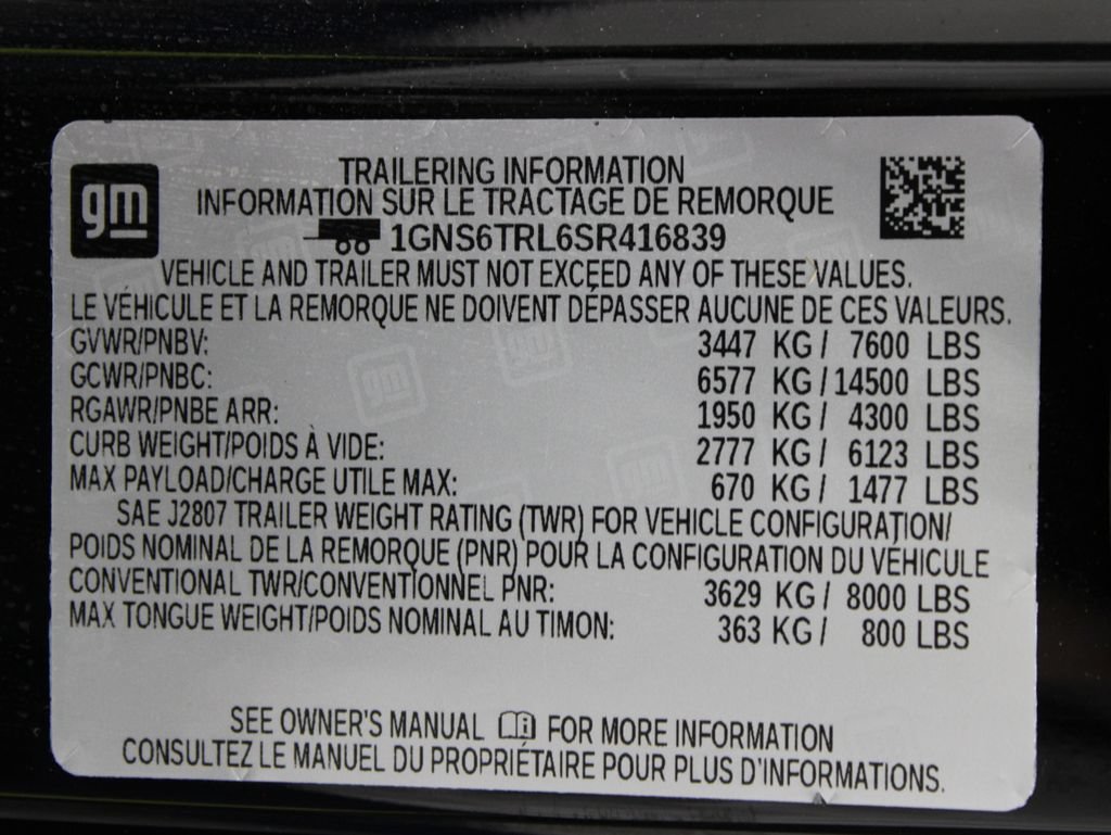 Used 2025 Chevrolet Tahoe High Country AWD/4WD image 81
